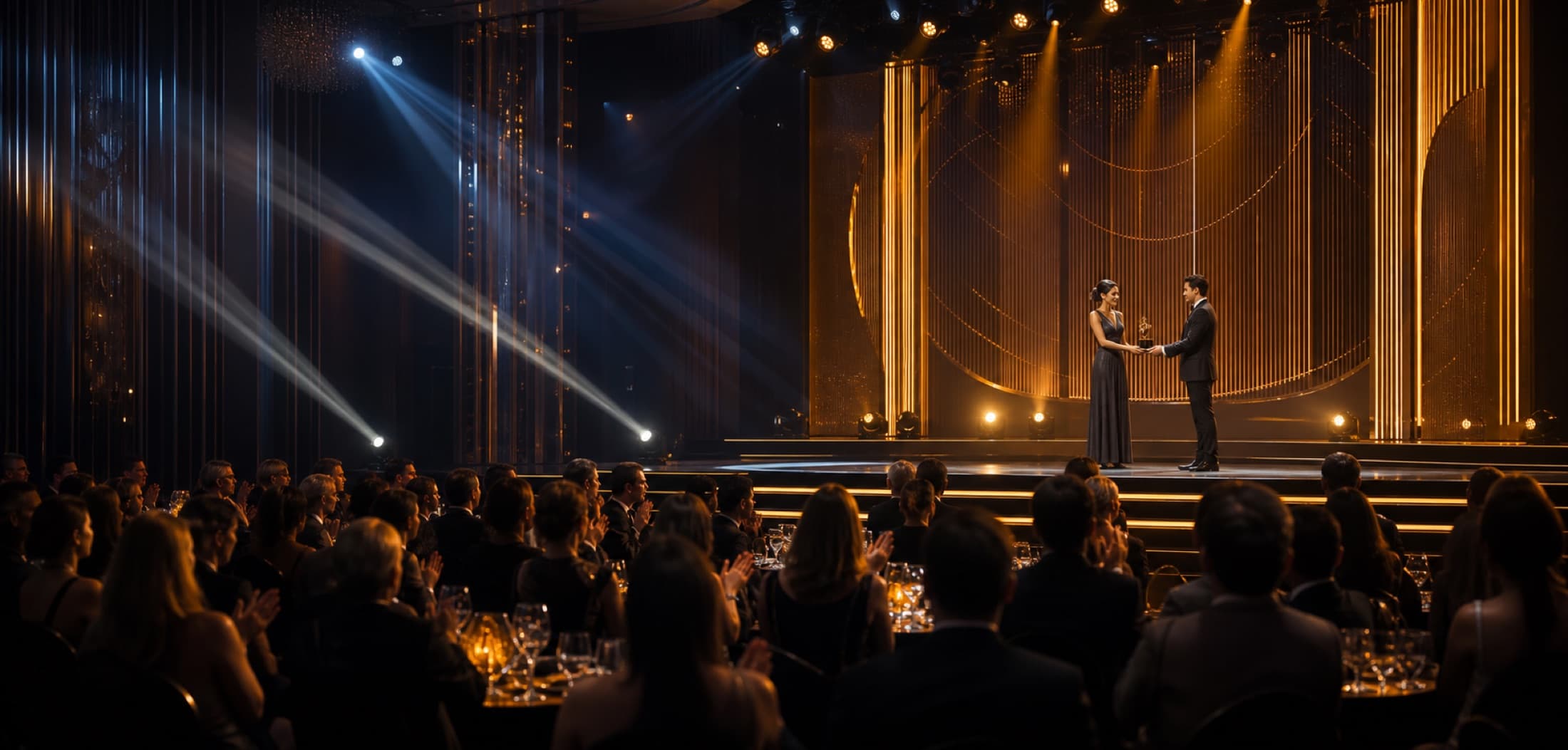 Corporate event produced by Nymphette International